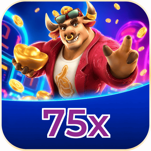 75x Logo - Bônus com Rollover Justo